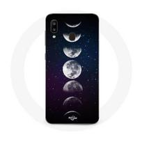 Case - Samsung - Galaxy A20e - Moon - Stars - Soft