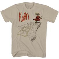26 Korn Sek paskui lyderį Marškinėliai Vyriški Licencijuoti Rock N Roll Grupės Muzikiniai Marškinėliai Smėlio spalvos Unisex Marškinėliai XL