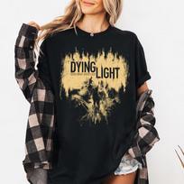 Dying Light The Beast Pattern Printed Tshirt Womens SpringSummer Fashion Trend Pure Cotton Top Neutral Short Sleeve Tshirt S