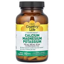 Country Life Target-Mins® Calcium Magnesium Potassium 90 Tablets 90 pcs - 1 ea