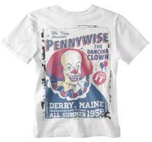 Pennywise T-shirt Halloween Clown Stephen Kings It Movie retro Unisex T-Shirt XXXL