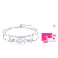 Barbie crystal bracelet [ Crystal* Lucky Limited Edition] Fantasy [Select high-quality crystal] Exploding Butterfly Half Bracelet Chain F ruda