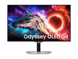 „Samsung Odyssey OLED G8 LS32HG800SUXEN“ – 240 Hz | 4K | QD-OLED | 32 coliai | DP 2.1 | USB-C PD98W