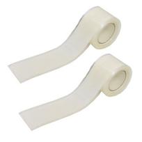 2Pcs Silicone Grip Tape for Kayak Canoe Paddles with Excellent Insulation White