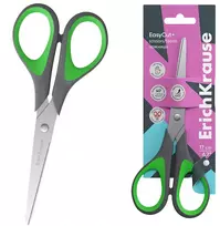 Žirklės EASYCUT+, ErichKrause, 17cm, kairiarankiams