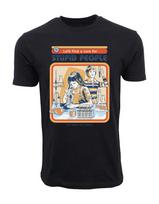 Lets find a cure for people lab retro dark humor tshirt M