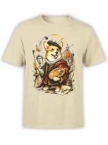 Renaissance Muse Corgi Tshirt Unisex S