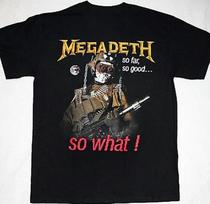 Megadeth So Farso Goodso What New Black Tshirt S