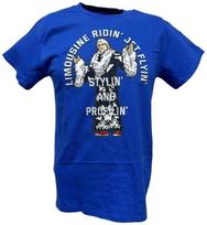 Ric Flair Limousine Stylin and Profilin Unisexs Blue Tshirt M