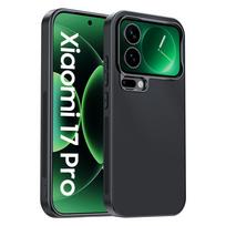 Compatible with Xiaomi 17 Pro phone case, vegan leather lambskin texture shockproof ultra-thin Xiaomi 17 Pro Max protective case Xiaomi 17max