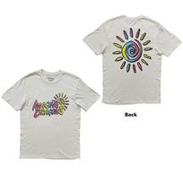 Imagine Dragons TShirt Sun Logo Natural Back Print OFFICIAL NEW XL