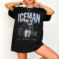 Caleb Williams Iceman T-Shirt, Game Day Football Graphic Tee XL