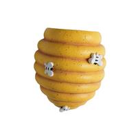 Cartoon Honeycomb Flower Pot Rustic Hanging Vase Creative Wall Mounted Flower Pot  Terrace geltona