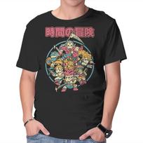 Unisex Crew Neck T-Shirt Chrono Crew Graphic Short Sleeve Casual Tee XXL