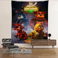 Game F-Fnaf Anime Diy Wall Tapestry For Living Room Home Dorm Decor Wall Art Decor 50x70cm