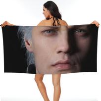 Devil May Cry 5 - Vergil Poster Beach Towel Soft Microfiber Quick Dry Absorbent Quick Towels For Pool 70x140 cm