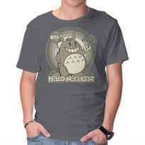 Unisex Crew Neck T-Shirt Hello My Neighbor Graphic Short Sleeve Casual Tee M