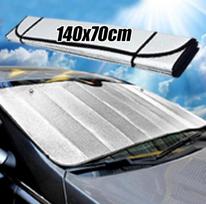 Foldable Universal Car Windscreen Sunshade Cover Sun Uv Protection Lightable Sun Visor Covers Car Windscreen Sun Shade