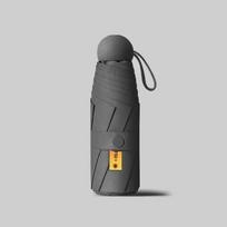 Mini Foldable Umbrella Uv Protection Mini Sun Umbrella Dual Use Portable Box To Store Sunshade Umbrella Mini Umbrella Cmc (black,Bamboo&6K) juoda