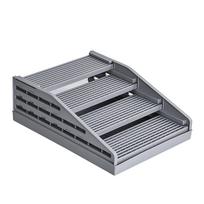 Waterproof Cat Litter Stair Removable Cat Litter Box Ramp Cat Sand Control Pad  Kitty Litter Basin pilka