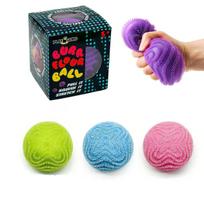 8cm Burr Stress Ball Fidget Toys Wonder Waves Textured Design Sensory Toys Stress Relief Slow Rising Burr Ball for Adults Kids rožinė
