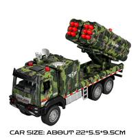 1:32 Military Missile Vehicles Alloy Drone Launch Vehicle Diecast Model Toy Car Door Opeend Pull Back Gifts Military Enthusiasts