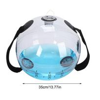 15kg Adjustable Workout Aqua Bags Water Training Bag Adjustable Inflatable Water Power Bags For Fitness Body Building Aqua Ball skaidri