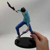 Solo Leveling Sung Jin woo Anime Figure Blood-Red Knight Commander Igris Cheng Xiaoyu Handheld Model Desktop Ornament Gifts opp bag