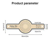 Silicone Bread Liner Reusable Food-Grade Bread Baking Mat Heat Resistant Sling Non-Stick Loaf Pan Lifters Dough Transfer Tool
