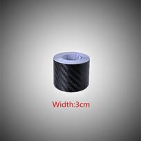 Nano Carbon Fiber Car Stickers DIY Paste Protector Strip Auto Door Sill Side Mirror Anti Scratch Tape Waterproof Protection Film 1 M