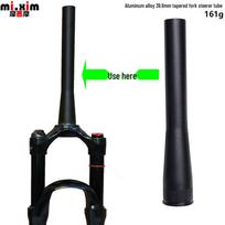Aliuminio lydinio Oro/Alyvos Pakabos Kalnų Dviračio Šakė, 28.6*39.8mm Kūginis Vairo Vamzdis Aluminum Alloy 39.8mm Tapered Steerer Tube juoda