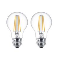 Philips LED Classic 60W Standard E27 Warm White Non -Dimmable Lot of 2