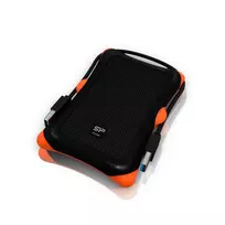 Išorinis HDD/SSD dėklas Silicon Power Armor A30, 2,5 colio vieno disko, USB 3.2 Gen 1, Micro-USB A, oranžinis/juodas