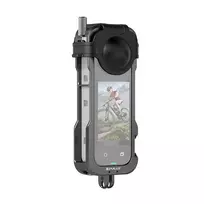 Apsauginis metalinis narvas Puluz Insta360 X4 PU981B su objektyvo dangteliu