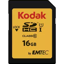 Kodak SD 16GB UHS-I U1 V10 Premium atminties kortelė (EKMSD16GHC10K)