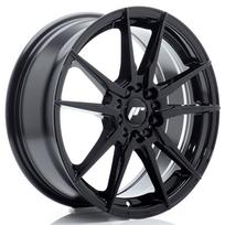 JR Wheels JR21 17x7 ET25 4x100/108 Gloss Black Alloy Wheel