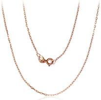 Auksinė grandinėlė Anchor 1.2 mm , briaunų apdirbimas deimantu, 42, 1.46 g, Raudonas Auksas 585 praba