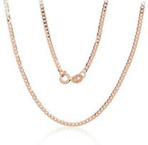 Auksinė grandinėlė Curb 2 mm , briaunų apdirbimas deimantu, 55, 3.67 g, Raudonas Auksas 585 praba