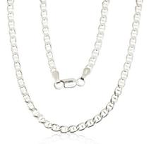 Sidabrinė grandinėlė Marina 3 mm , briaunų apdirbimas deimantu, 55, 9.2 g, Sidabras 925 praba