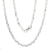 Sidabrinė grandinėlė Anchor 3 mm , briaunų apdirbimas deimantu, 70, 13.6 g, Sidabras 925 praba