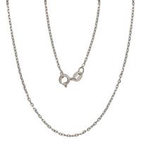 Sidabrinė grandinėlė Anchor 1 mm , briaunų apdirbimas deimantu, 55, 2.3 g, Sidabras 925 praba, rodis (padengti)