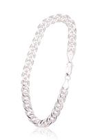 Sidabrinė grandinėlė Crandmother 6 mm , briaunų apdirbimas deimantu, 19, 9 g, Sidabras 925 praba