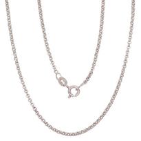 Sidabrinė grandinėlė Rollo 2 mm, 45, 5 g, Sidabras 925 praba, rodis (padengti)