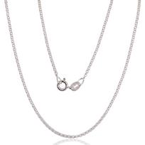 Sidabrinė grandinėlė Rollo 1 mm, 50, 2.7 g, Sidabras 925 praba