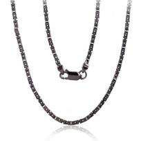 Sidabrinė grandinėlė Bizantine 2.1 mm, 55, 13.3 g, Sidabras 925 praba, rodis (padengti)