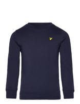 Lyle & Scott - Plain Ls T-Shirt - Megztinis - Tamsiai mėlyna