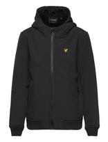 Lyle & Scott - Softshell Hooded Jacket - Džemperis - Juoda