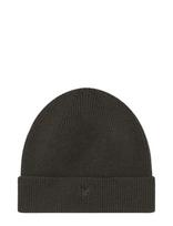 Lyle & Scott - Tonal Eagle Beanie - Kepurė - Pilka