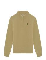 Lyle & Scott - 1/4 Zip Jumper - Megztinis - Smėlio