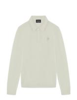 Lyle & Scott - Ls Knitted Polo Shirt - Ilgarankoviai polo marškinėliai - Smėlio